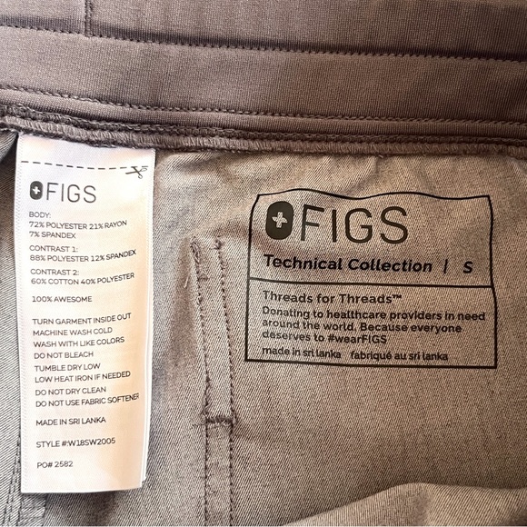Figs ladies scrubs Zamora jogger scrub pants. - Picture 7 of 7